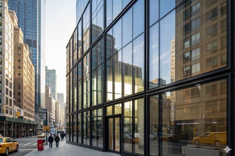 واجهات استركشر قطاع 7.5 سماكة 2:3